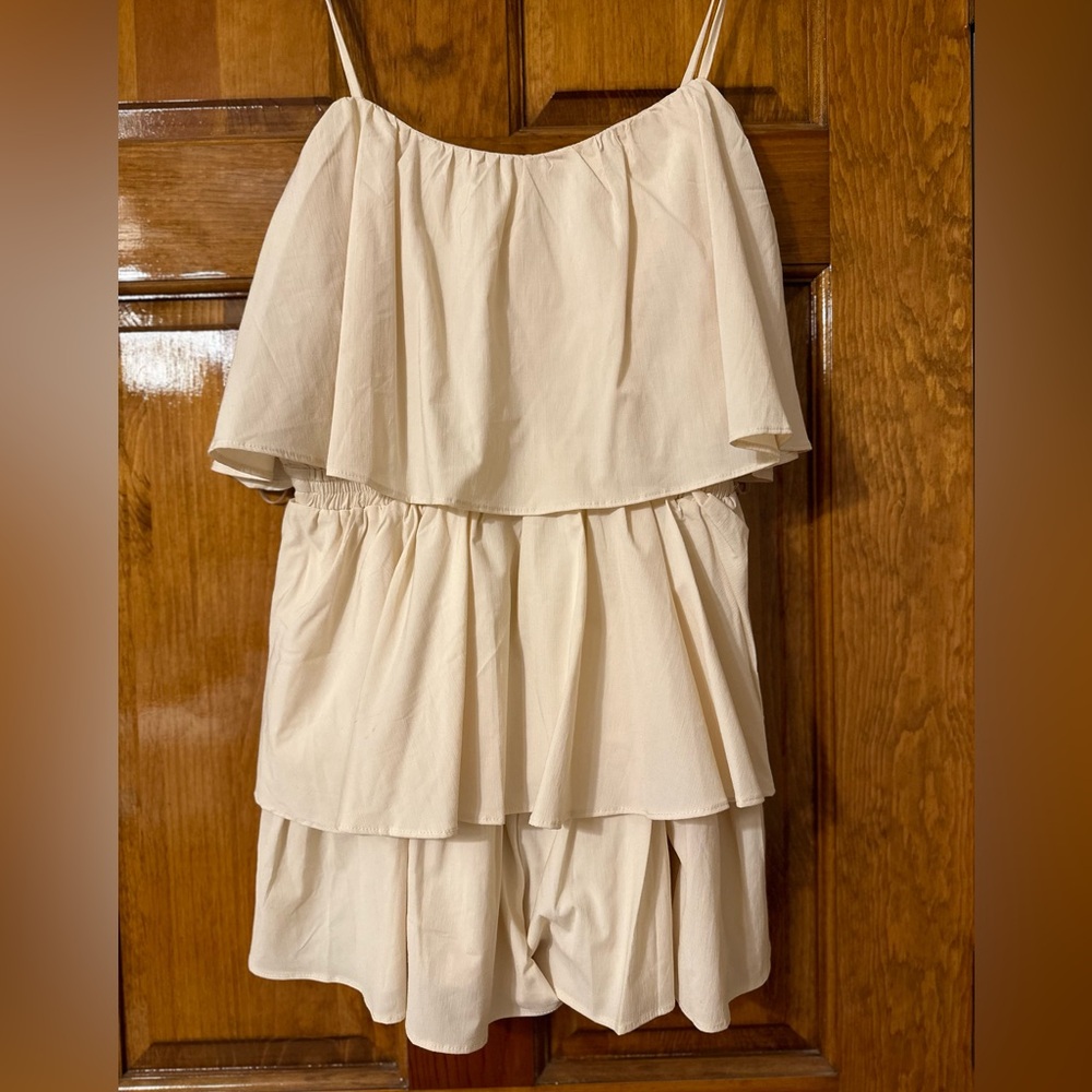 ENGLISH FACTORY - Ivory/ cream Romper - Size S